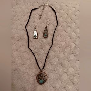 Silver & Leather Arizona Scene Set